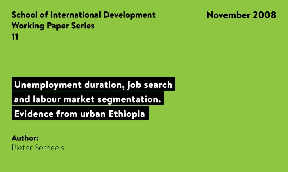 a green background with publication details including title, author and date